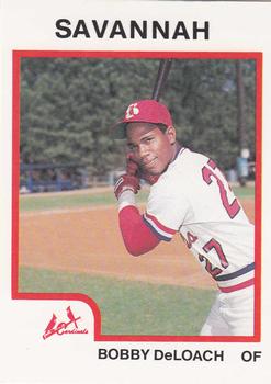 1987 ProCards #1846 Bobby DeLoach Front