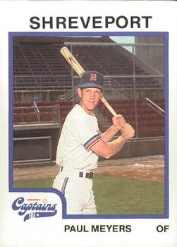 1987 ProCards #459 Paul Meyers Front