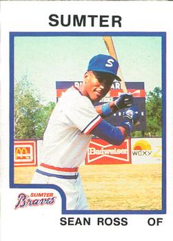 1987 ProCards #1375 Sean Ross Front