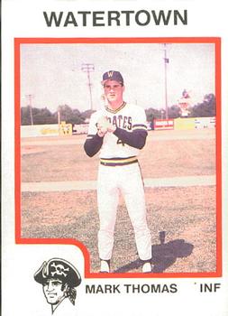 1987 ProCards #2817 Mark Thomas Front