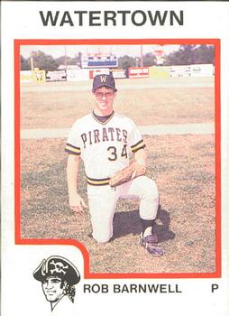 1987 ProCards #2818 Rob Barnwell Front