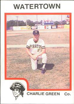 1987 ProCards #2826 Charlie Green Front