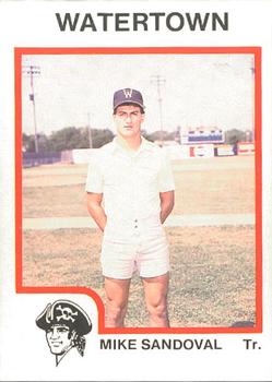 1987 ProCards #2828 Mike Sandoval Front