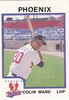 1987 ProCards #86 Colin Ward Front
