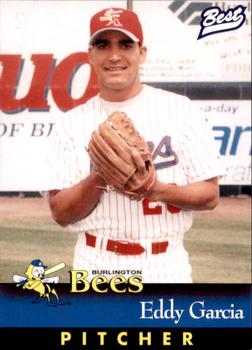 1997 Best Burlington Bees #9 Eddy Garcia Front