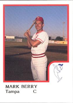 1986 ProCards Tampa Tarpons #NNO Mark Berry Front