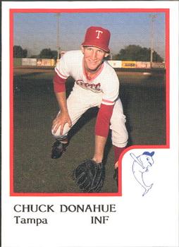1986 ProCards Tampa Tarpons #NNO Chuck Donahue Front