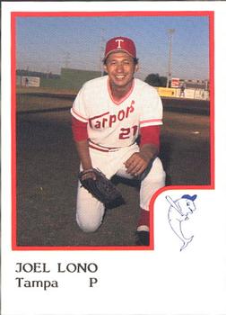1986 ProCards Tampa Tarpons #NNO Joel Lono Front