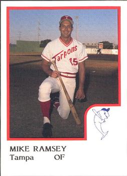 1986 ProCards Tampa Tarpons #NNO Mike Ramsey Front