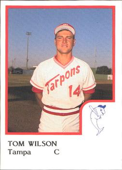 1986 ProCards Tampa Tarpons #NNO Tom Wilson Front