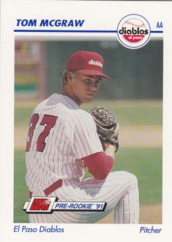 1991 Line Drive AA #192 Tom McGraw Front