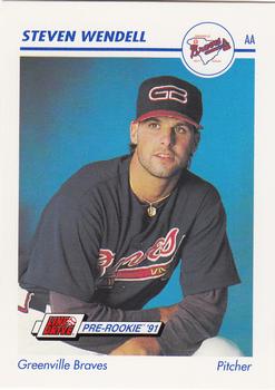1991 Line Drive AA #222 Turk Wendell Front