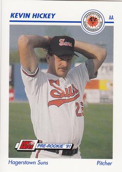 1991 Line Drive AA #237 Kevin Hickey Front