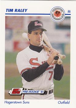 1991 Line Drive AA #243 Tim Raley Front