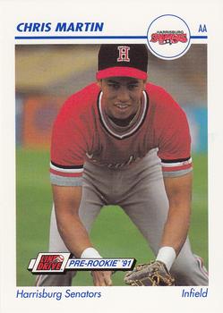1991 Line Drive AA #263 Chris Martin Front