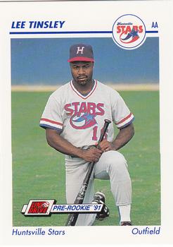 1991 Line Drive AA #295 Lee Tinsley Front