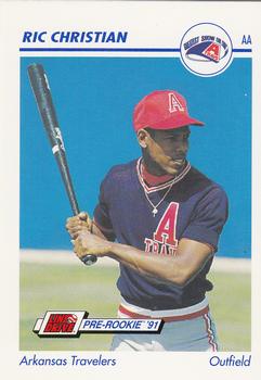 1991 Line Drive AA #29 Ric Christian Front