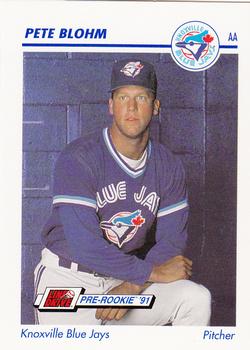 1991 Line Drive AA #351 Pete Blohm Front