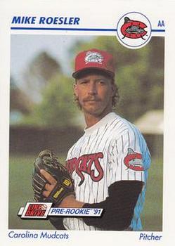 1991 Line Drive AA #115 Mike Roesler Front