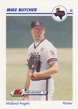 1991 Line Drive AA #428 Mike Butcher Front