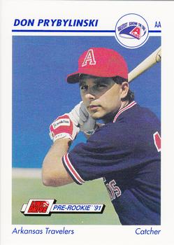 1991 Line Drive AA #43 Don Prybylinski Front