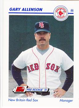 1991 Line Drive AA #474 Gary Allenson Front