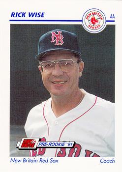 1991 Line Drive AA #475 Rick Wise Front