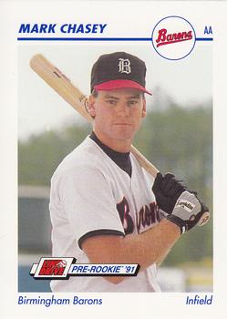 1991 Line Drive AA #54 Mark Chasey Front