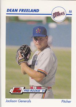 1991 Line Drive AA #558 Dean Freeland Front
