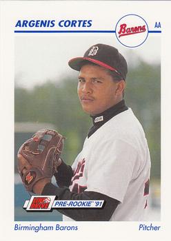 1991 Line Drive AA #56 Argenis Cortes Front