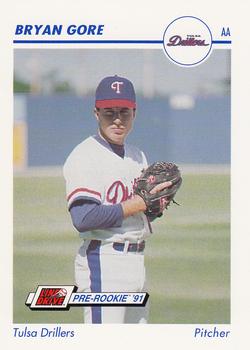 1991 Line Drive AA #581 Bryan Gore Front