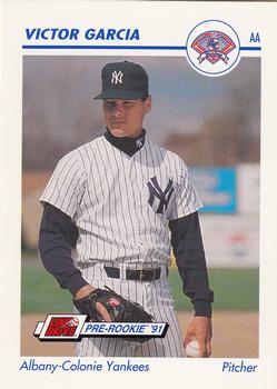 1991 Line Drive AA #5 Victor Garcia Front