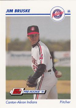 1991 Line Drive AA #78 Jim Bruske Front