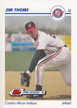 1991 Line Drive AA #96 Jim Thome Front
