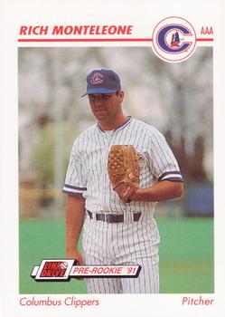 1991 Line Drive AAA #113 Rich Monteleone Front