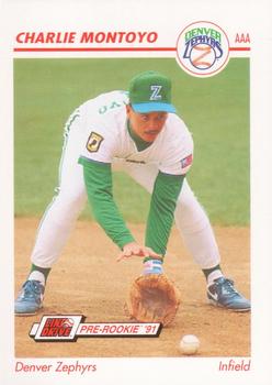 1991 Line Drive AAA #146 Charlie Montoyo Front