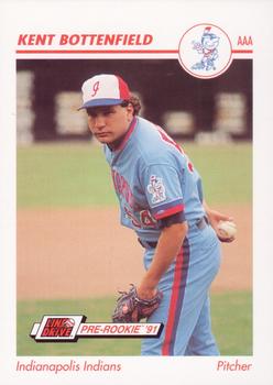 1991 Line Drive AAA #178 Kent Bottenfield Front