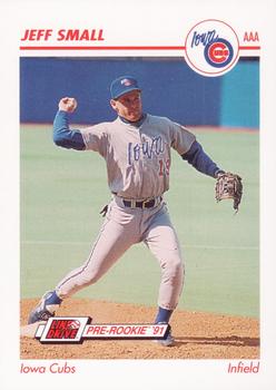 1991 Line Drive AAA #218 Jeff Small Front