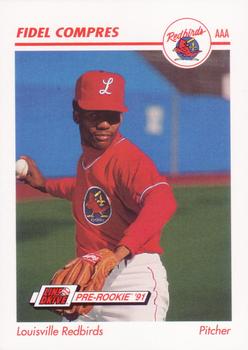 1991 Line Drive AAA #231 Fidel Compres Front