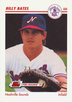 1991 Line Drive AAA #251 Billy Bates Front