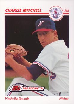 1991 Line Drive AAA #260 Charlie Mitchell Front