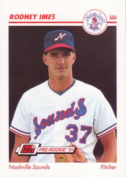 1991 Line Drive AAA #262 Rodney Imes Front