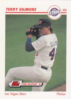 1991 Line Drive AAA #282 Terry Gilmore Front