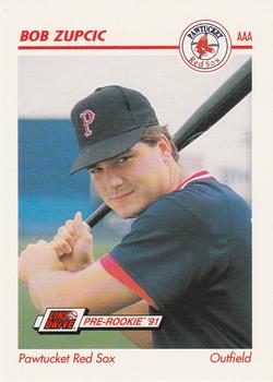 1991 Line Drive AAA #373 Bob Zupcic Front