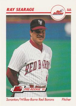 1991 Line Drive AAA #496 Ray Searage Front