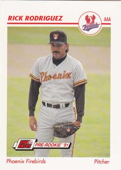 1991 Line Drive AAA #392 Rick Rodriguez Front