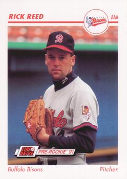 1991 Line Drive AAA #42 Rick Reed Front