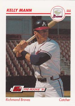 1991 Line Drive AAA #434 Kelly Mann Front