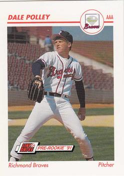 1991 Line Drive AAA #437 Dale Polley Front