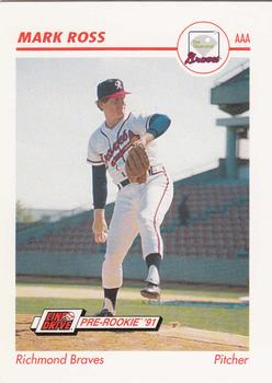 1991 Line Drive AAA #441 Mark Ross Front